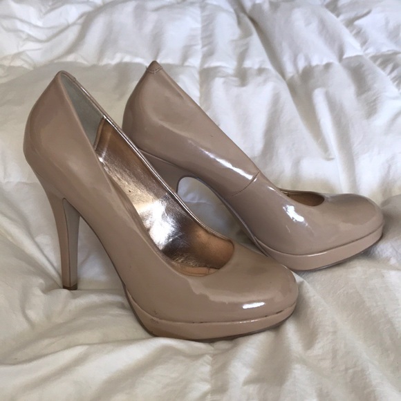 Madden Girl Shoes - Nude Patent madden girl Pumps